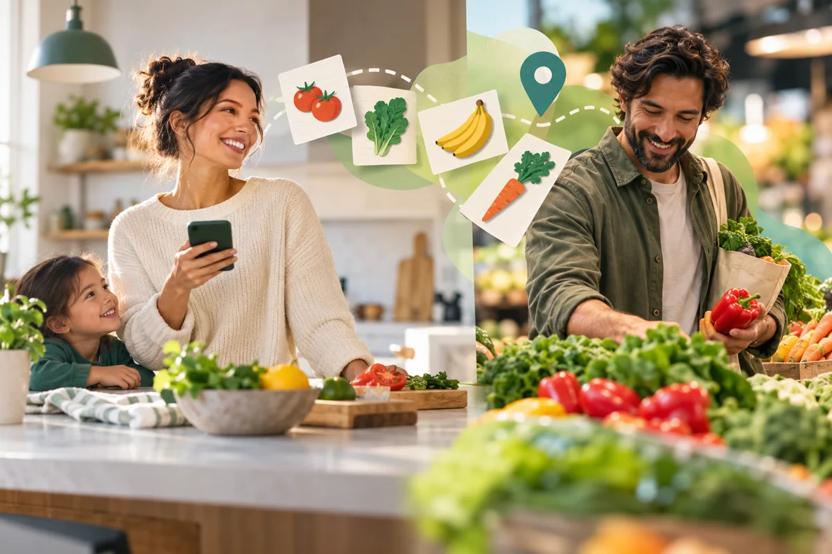 Shopping and family tasks — in one chat.