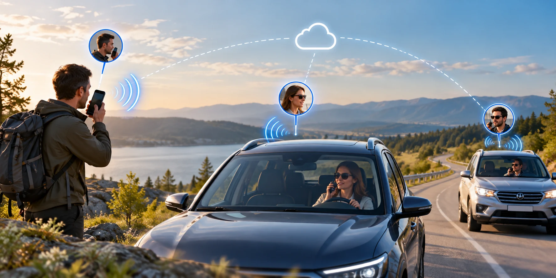 A real walkie-talkie on your phone