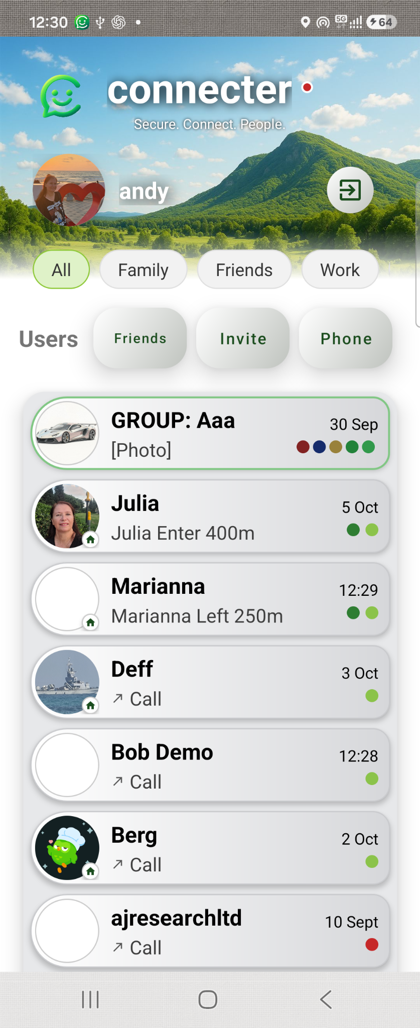 Connecter app screenshot 2